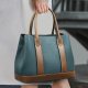 Women's Fashion Contrast Color Bag Capacity Shoulder Crossbody Bag