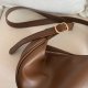 Women's Bag Casual Black One Shoulder Crossbody Bag Versatile Dumpling Bag